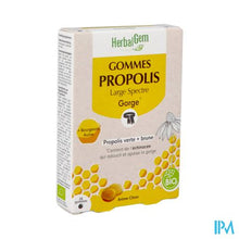 Afbeelding in Gallery-weergave laden, Herbalgem Propolis Breed Spectrum Bio Gommen 24
