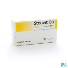 Afbeelding in Gallery-weergave laden, Steovit D3 500mg/400ie Comp 168
