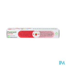 Afbeelding in Gallery-weergave laden, Fluocaril Tandpasta Kids Aardbei 0-6j 75ml
