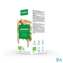 Load image into Gallery viewer, Purasana Vegan Ashwagandha 400mg Bio V-caps 60 Nf
