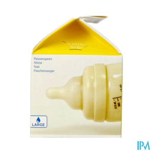 Difrax Flessenspeen Natural Wide Large 678