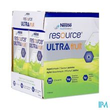 Load image into Gallery viewer, Resource Ultra Fruit Appel 4x200ml
