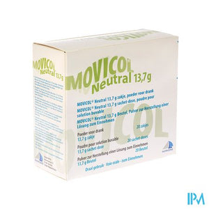 Movicol Neutral Zakjes 20 X 13,7g