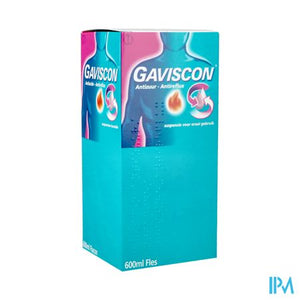 Gaviscon Antizuur-antireflux Susp Oraal Gebr.600ml