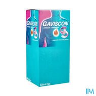 Gaviscon Antizuur-antireflux Susp Oraal Gebr.600ml