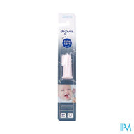 Difrax Tandenborstel Vingertop Silicone Rose