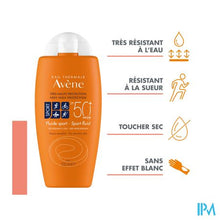 Afbeelding in Gallery-weergave laden, Avene Zon Spf50+ Fluide Sport 100ml

