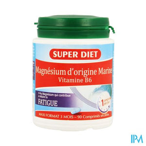 Superdiet Magnesium Marin + Vit B6 Comp 90