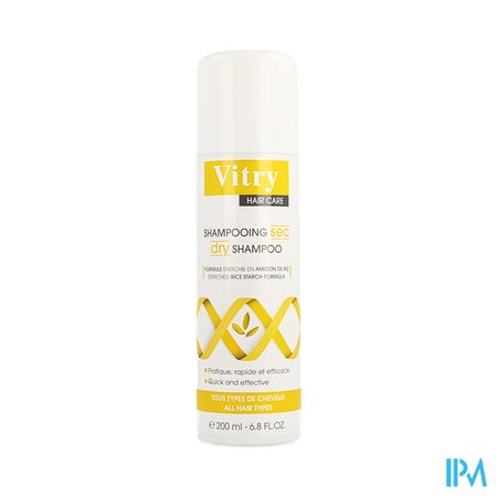 Vitry Droogshampoo Z/water Aerosol 200ml