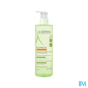 Aderma Exomega Control Reinigingsgel 2in1 500ml