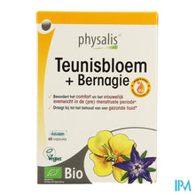 Load image into Gallery viewer, Physalis Teunisbloem+bernagie Bio Caps 60
