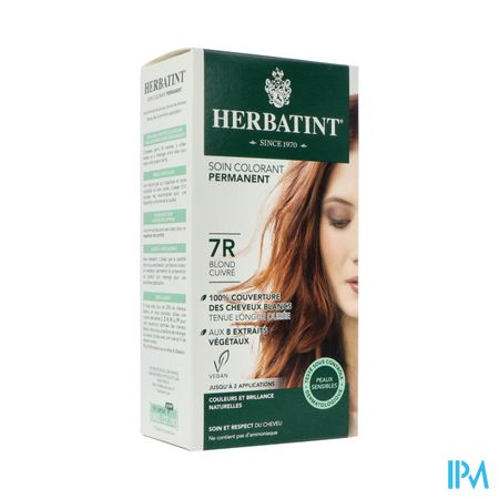 Herbatint Blond Koperkleurig 7r 150ml