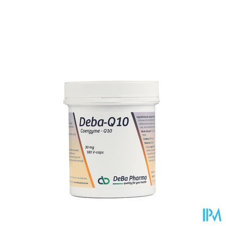 Coenzyme Q10 Caps 180x30mg Deba