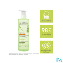 Afbeelding in Gallery-weergave laden, Aderma Exomega Control Reinigingsgel 2in1 500ml
