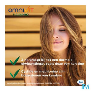 Omnivit Hair Pro Nutri Repair             Comp 180