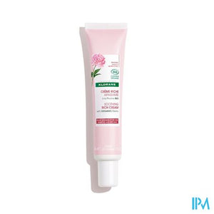 Klorane Gezicht Pioenroos Bio Rijke Cr 40ml