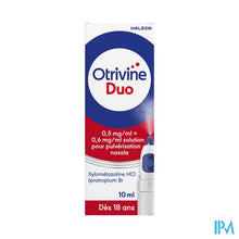 Afbeelding in Gallery-weergave laden, Otrivine Duo 0,5mg/ml+0,6mg/ml Neusspray 10ml
