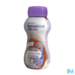 NutriniDrink Multi Fibre Chocoladesmaak Flesje 200 ml