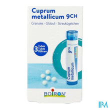 Afbeelding in Gallery-weergave laden, Cuprum Metallicum 9ch Homeopack Gr 3x4g Boiron
