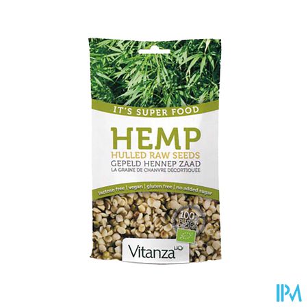 Vitanza Hq Superfood Hemp Raw Seeds Bio 200g