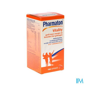 Pharmaton Vitality Capsules Nf Caps 100