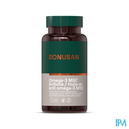 Omega-3 Msc Krillolie Softcaps 120