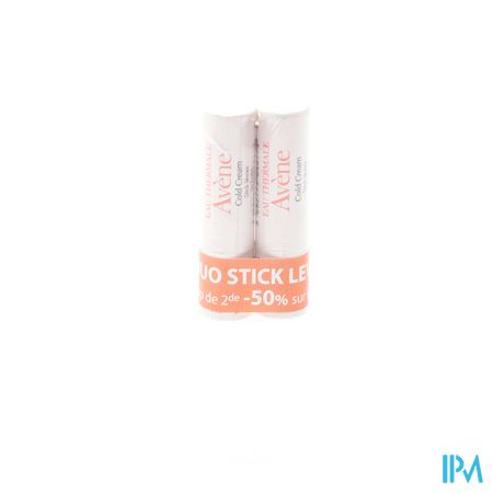 Avene Duo Lipstick Cold Cream 2x4g