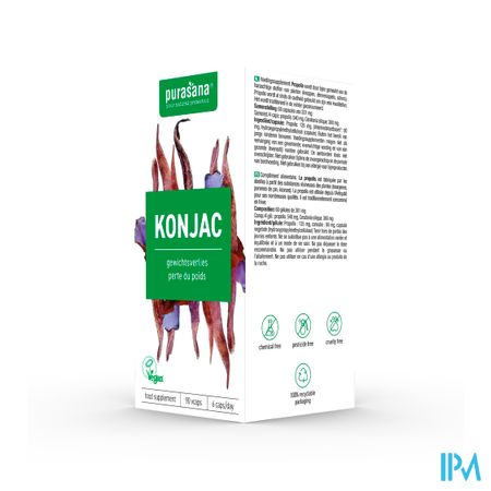 Purasana Vegan Konjac V-caps 90