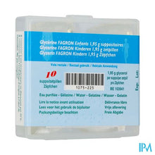 Afbeelding in Gallery-weergave laden, Glycerine Suppo Kind 10 Fag
