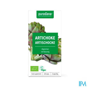 Purasana Vegan Artisjok V-caps 60