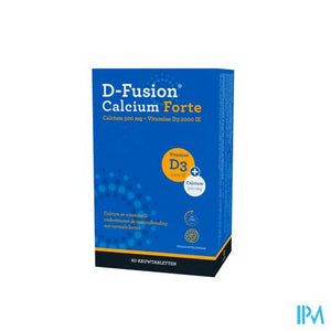 D-fusion Calcium Forte 500/2000 Kauwtabl 60