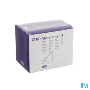 Bd Microlance 3 Nld 30g 1/2 Rb 0,3x13mm Geel 100