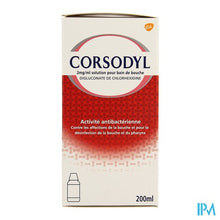 Load image into Gallery viewer, Corsodyl 2mg/ml Opl Mondwater 200ml

