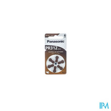 Load image into Gallery viewer, Panasonic Batterij Oorapparaat Pr 312h 6
