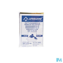 Load image into Gallery viewer, Reddingsdeken Aluminium 160cmx220cm Vf-med
