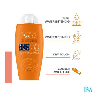 Avene Zon Spf50+ Fluide Sport 100ml
