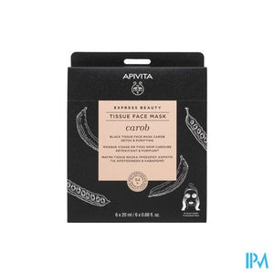 Apivita Express Sheet Mask Carob