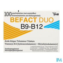 Afbeelding in Gallery-weergave laden, Befact Duo - 100 Sublinguale smelttabletten
