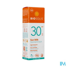 Afbeelding in Gallery-weergave laden, Biosolis Lait Solaire Ip30 100ml
