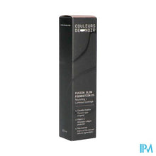 Load image into Gallery viewer, Couleurs De Noir Fus.glow Fdt 05 W. Dore 30ml

