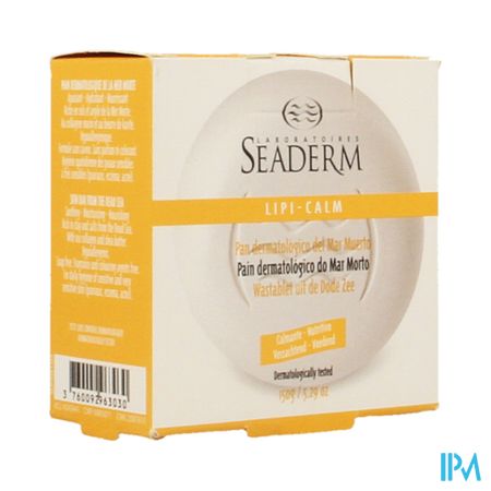 Seaderm Tablette lavante sans savon de la Mer Morte 150g