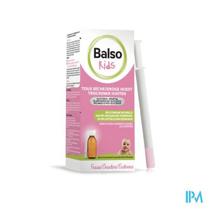 Balso Kids Hoestsiroop Z/suiker 125ml+pipet