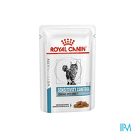 Royal Canin Vdiet Feline Sensit. Cont.chick.12x85g