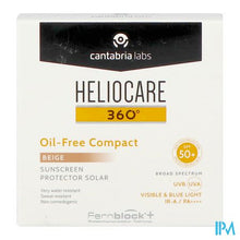 Load image into Gallery viewer, Heliocare 360° Oil Free Compact Spf50+ Beige 10g
