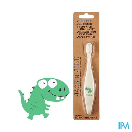 Jack N' Jill Bio Tandenborstel Dino 1