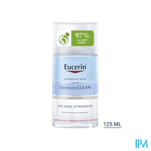 Eucerin Dermatoclean Hyaluron Oogreinig. 125ml Nf