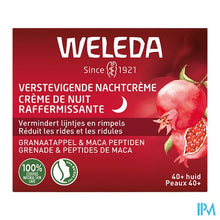 Load image into Gallery viewer, Weleda Granaatappel&maca Verstevig.nachtcreme 40ml
