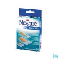 Nexcare 3m Aqua 360 Assorted 14