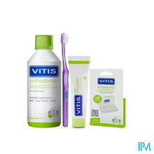 Afbeelding in Gallery-weergave laden, Vitis Orthodontic Tandpasta met 0,05% Cetylpyridinium Chloride (CPC) 75ml 32046
