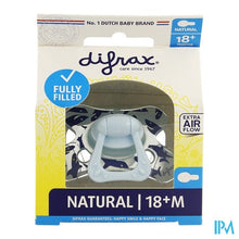 Afbeelding in Gallery-weergave laden, Difrax Fopspeen Natural 18m+
